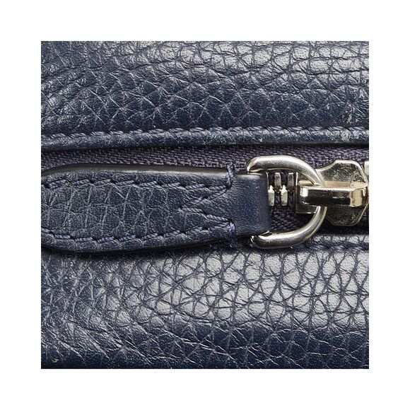 Pre Loved Louis Vuitton Taurillon Danube LV Circle PM Women Blue Crossbody Bags - Picture 8 of 8